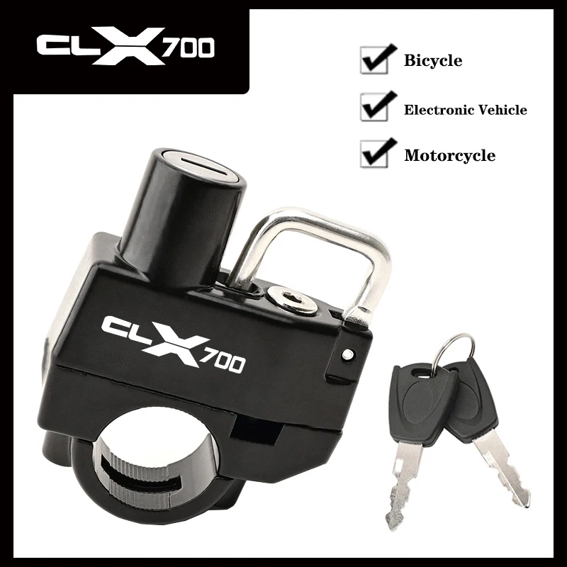 

Для CFMOTO CLX 700 CLX700 CL-X 700 2024 2023 2022, рекомендуемые аксессуары для мотоциклов с ЧПУ, замок для шлема, противоугонный шлем