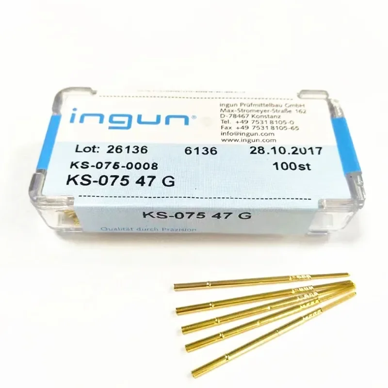 100 шт./кор. тестовая розетка INGUN GKS075 30G/KS-075 47G 1 32 мм обмоточная головка