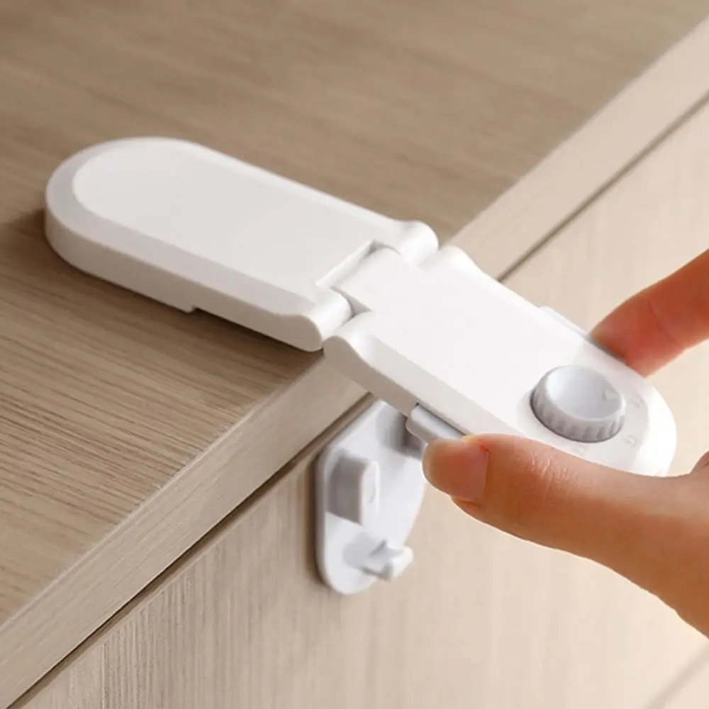 

Baby Cabinet Lock Self-Adhesive Drawer Lock Child Safety Lock Bedroom Door Anti-opening Safety Lock Home Security Lock