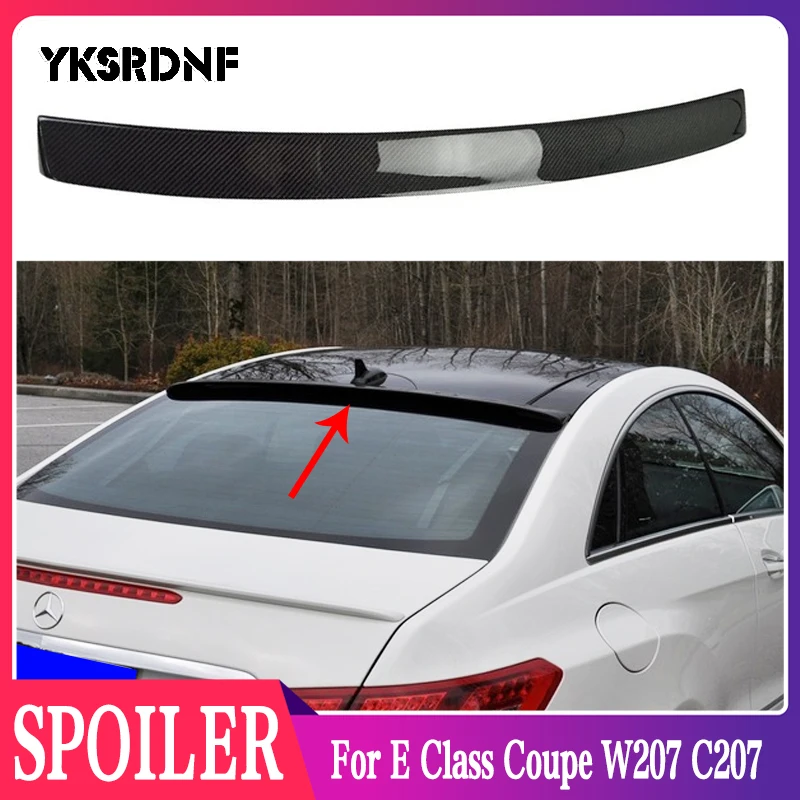 

Спойлер на крышу из углеродного волокна для Mercedes benz E Class Coupe W207 C207 2010 - 2016 E200 E250 E300 E350