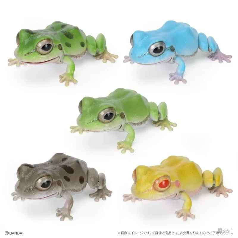 Оригинальная Подлинная Bandai The разнообразие жизни на земле лягушка дерево дождь