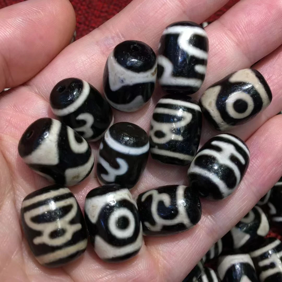 50 шт./партия бусины из натурального агата 13 х18 мм