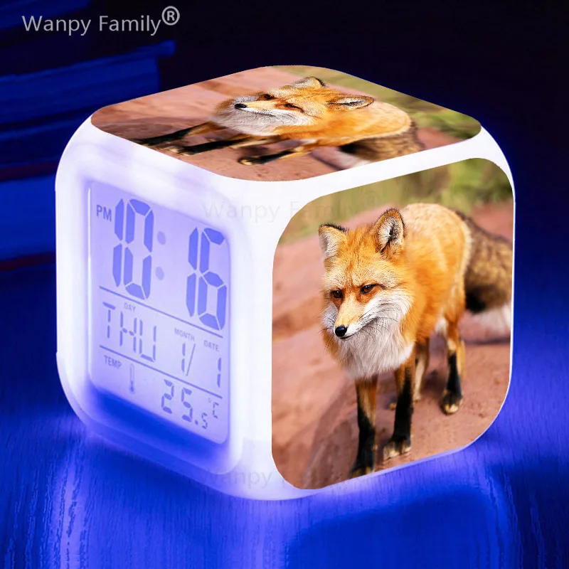 Будильник Red Fox светодиодсветодиодный цифровые светящиеся часы для детской