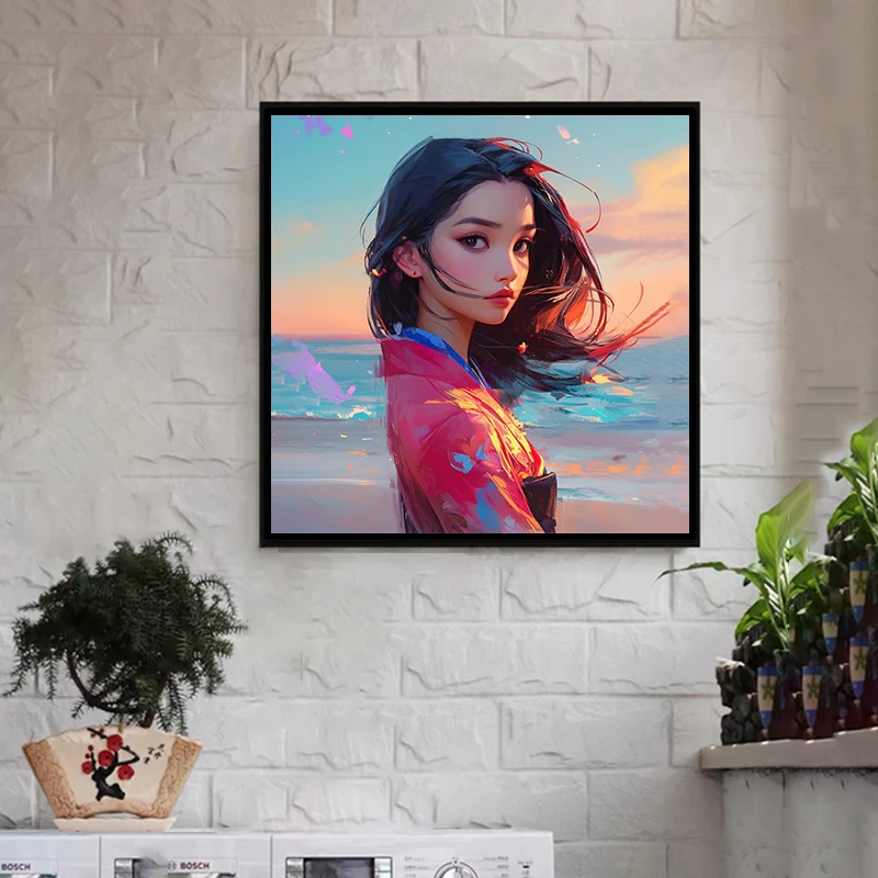 Набор Для Алмазной Живописи Принцессы Диснея Креативная Мозаика сделай Сам