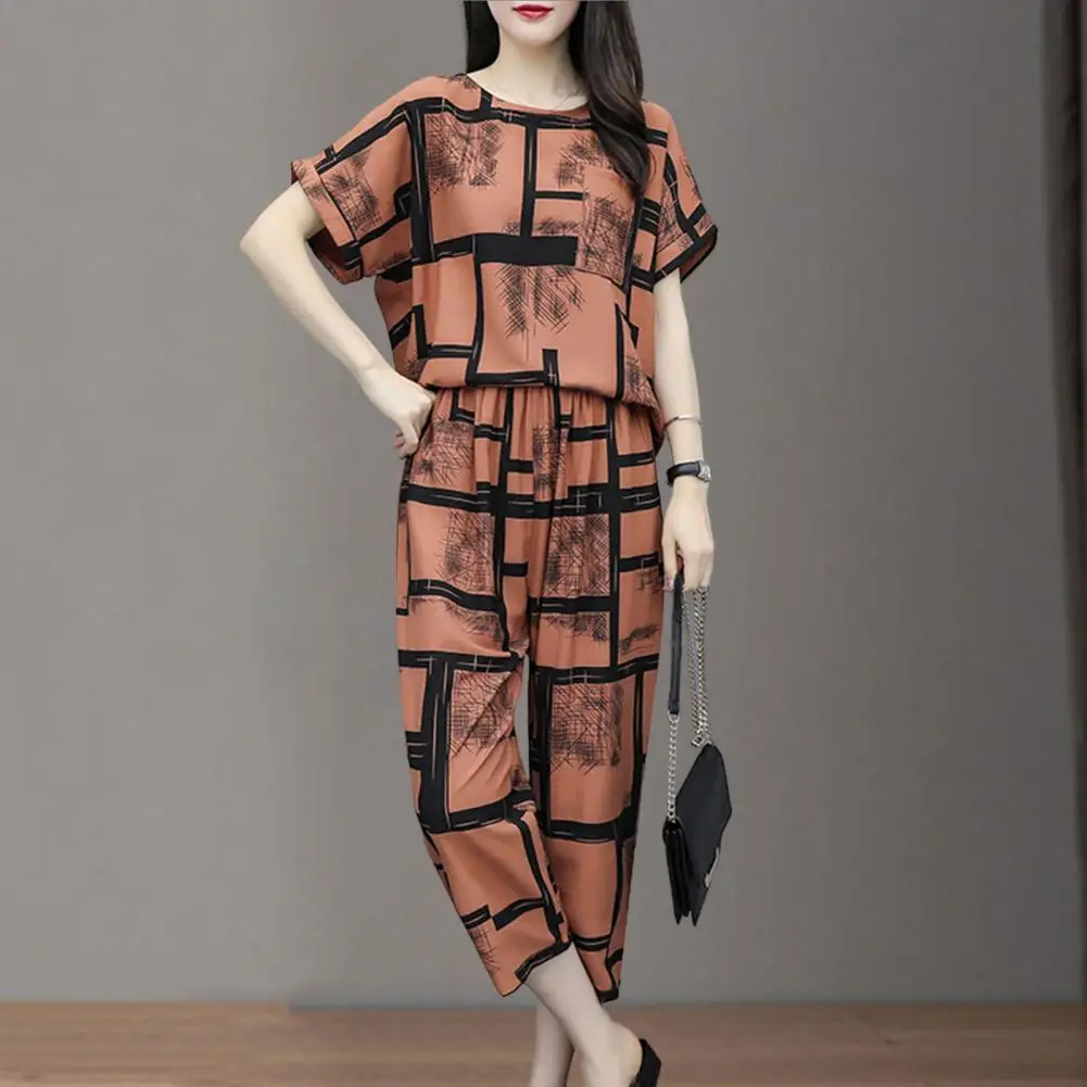 Женская летняя блузка и брюки 2 цвета 1 комплект