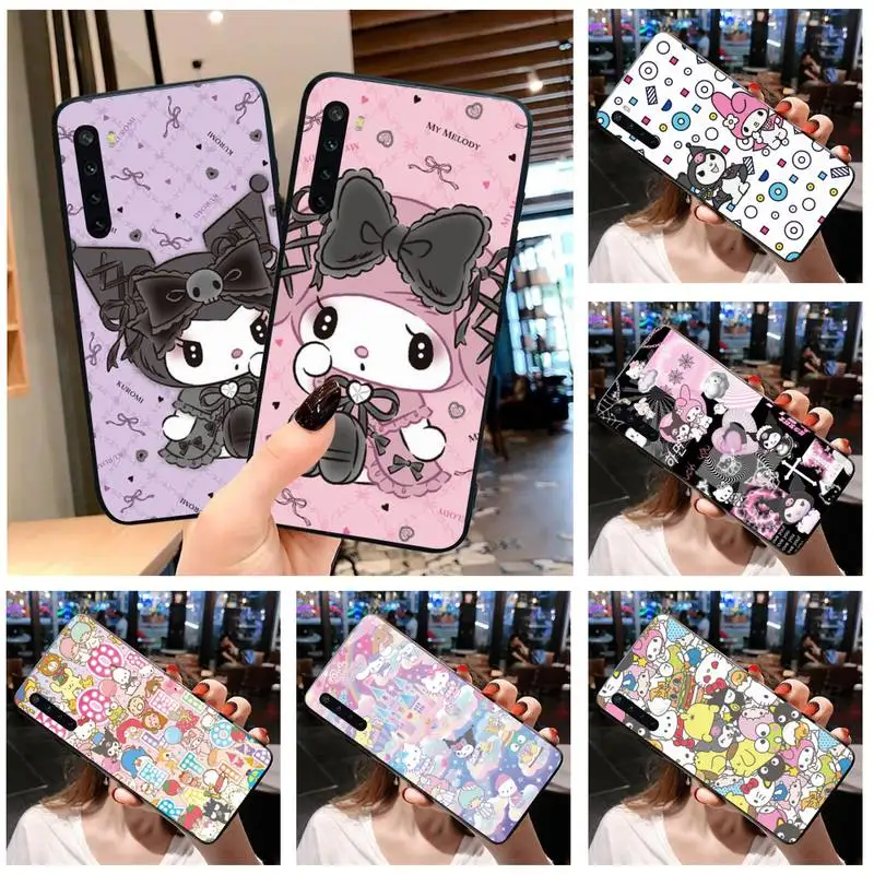Телефонный чехол My Melody Kuromi Sanrio для Xiaomi Mi Note 11 10 9 8 11X Lite 9T CC9 POCO M3 X3 Pro SE |