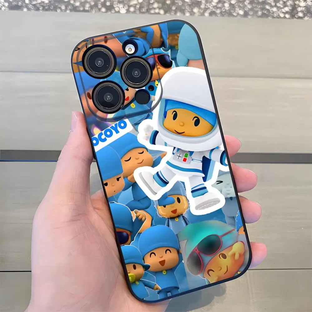 Фото Чехол для телефона Pocoyo для IPhone 17 Pro Max 15 Pro 16 14 Plus 12 13 Mini 11 Pro, противоударный мягкий чехол №3
