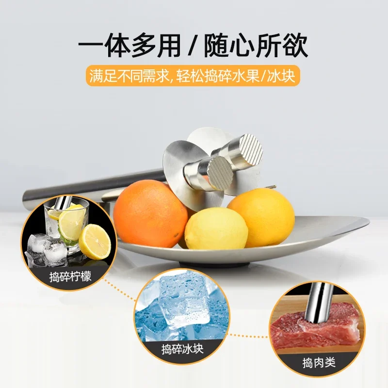 Пищевой хрустящий соковыжимальный стакан для лимона молоток измельчения льда