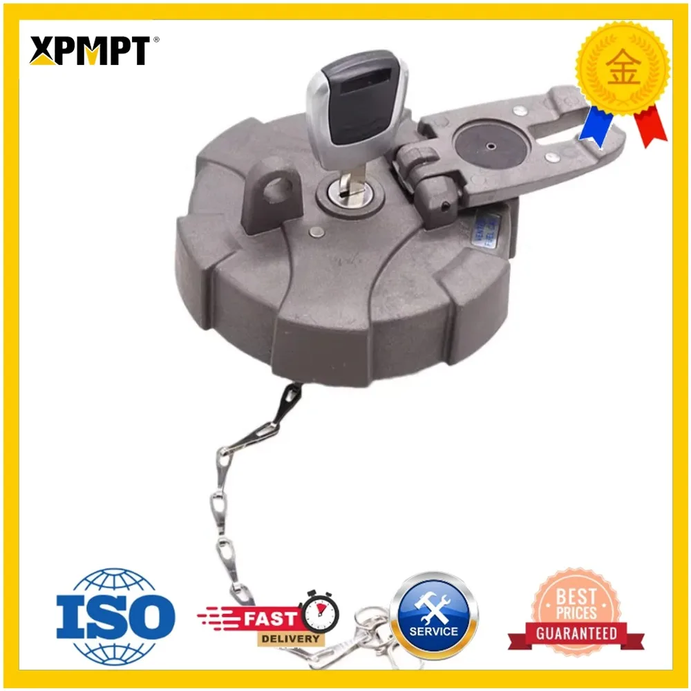 Фото Крышка топливного бака с ключом для экскаваторов R210LC9, R210W9, R250LC9, R330LC-9S, R210-9, R215-9 (номера деталей: 32M9-02130, 31M9-02130) №3