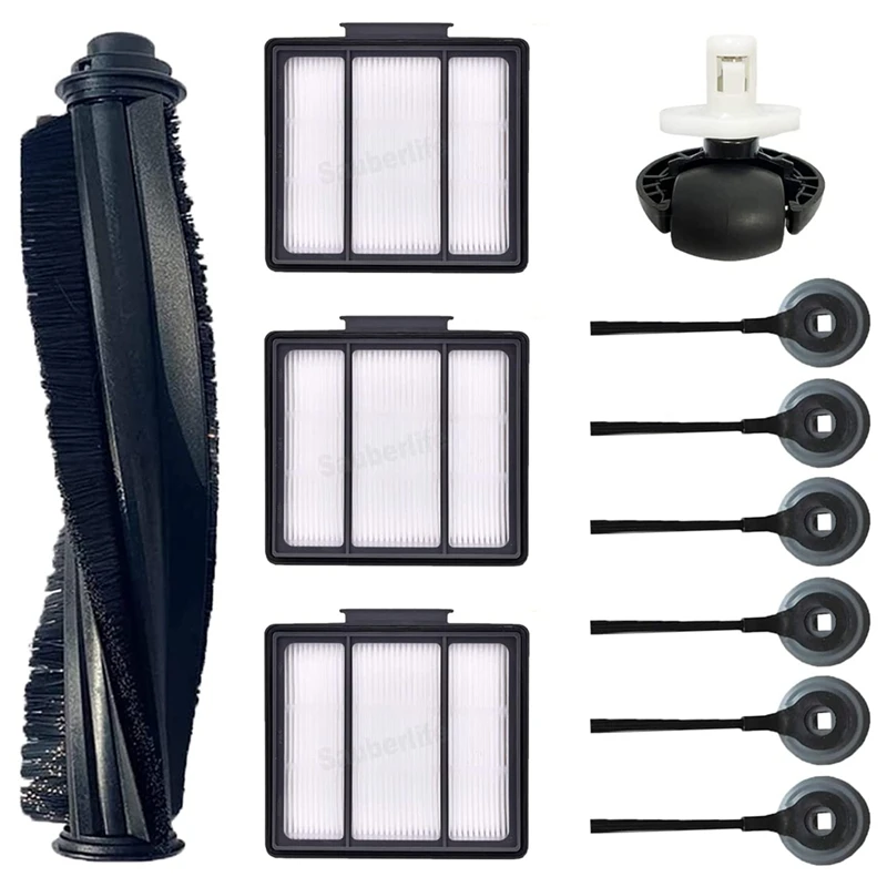 

Replacement Parts Compatible for Shark R85 RV850 S87 Robot Vacuum Main Roller Brush HEPA Filter Accessories