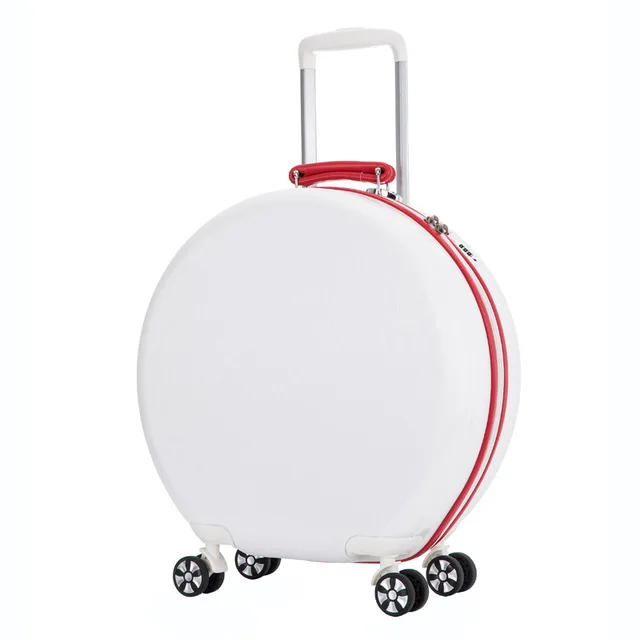 BR125OWN-Cute round INS suitcase for children with universal wheels trolley case
