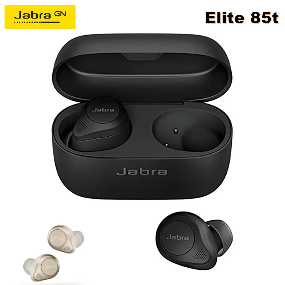 Jabra Elite 85t True Wireless Bluetooth Earphone Reduction Omnipotent Hifi Super Low Sound Earplug with Charging Case