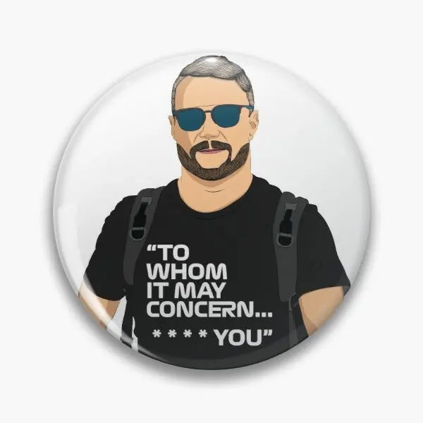 

Valtteri Bottas To Whom It May Concern M Soft Button Pin Badge Fashion Gift Metal Cute Decor Funny Collar Lapel Pin Jewelry