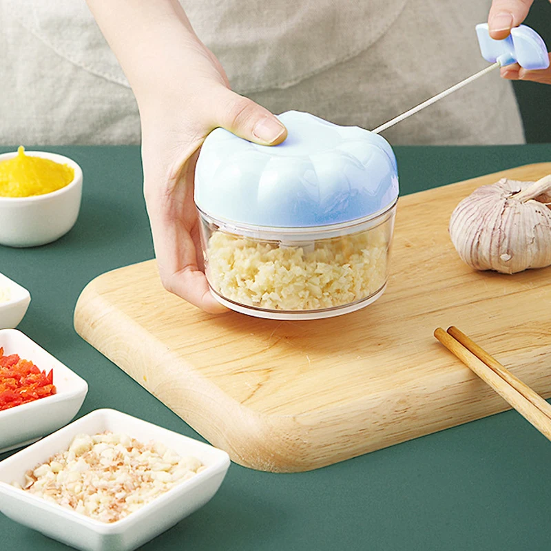 

QDRR 1PCS Multifunctional Garlic Press Manual Ginger Garlic Crusher Chopper For Meat Fruit Vegetable Cutter Kitchen Accessories