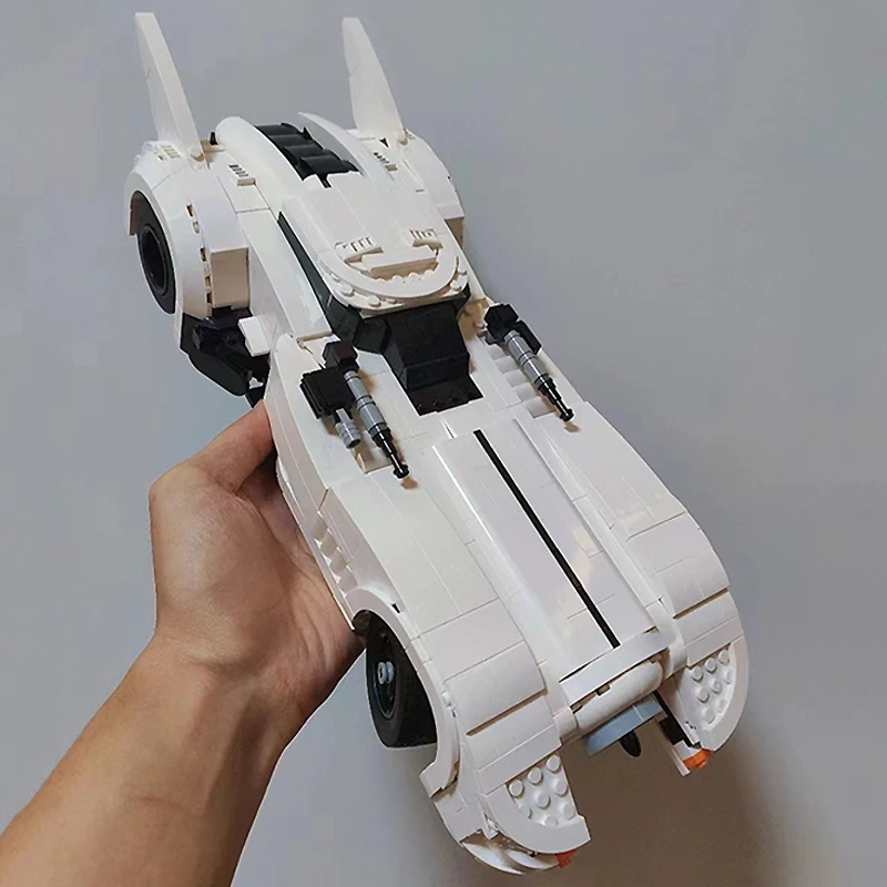 1254 шт. MOC-87660 Технический белый супер спортивный автомобиль 10 в 1 совместимый с 10295