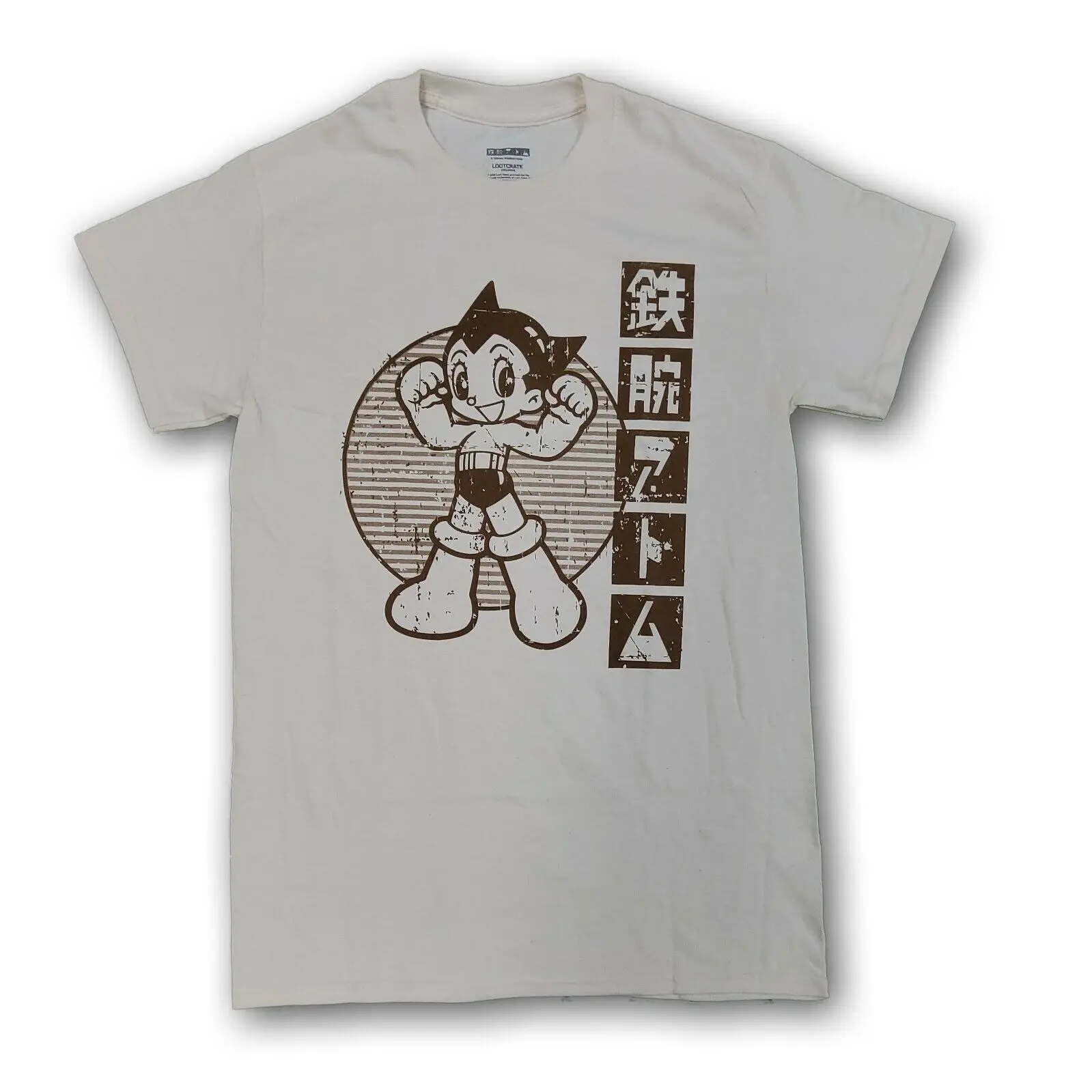 Мужская бежевая футболка с коротким рукавом Astro Boy Lootcrate
