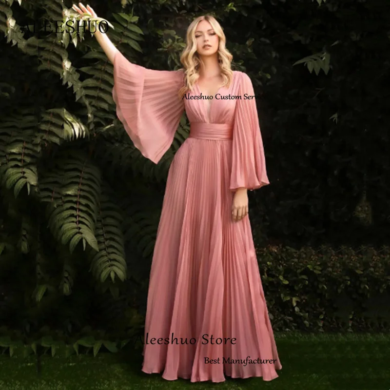 Рисунок 5 - Элегантное платье-трапеция Aleeshuo