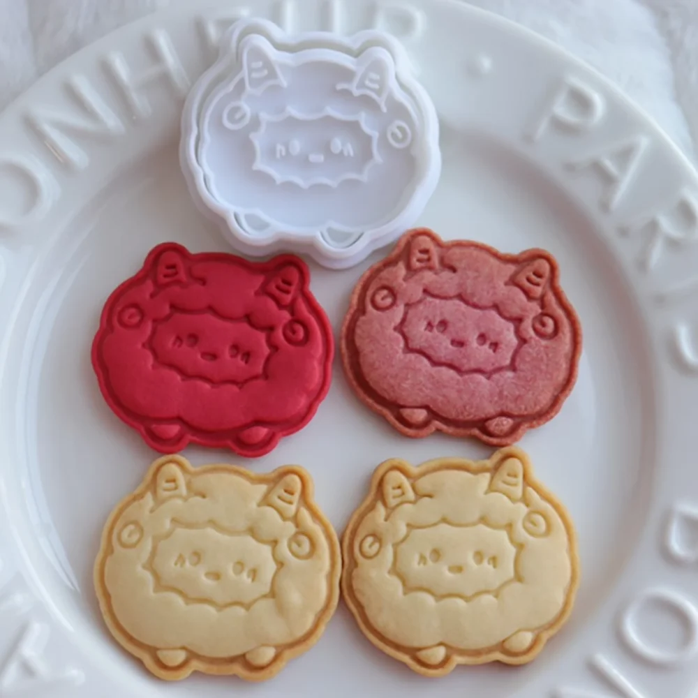 

Cartoon Aries Cookie Cutters DIY Bakery Tools and Accessories Cookie Stamp