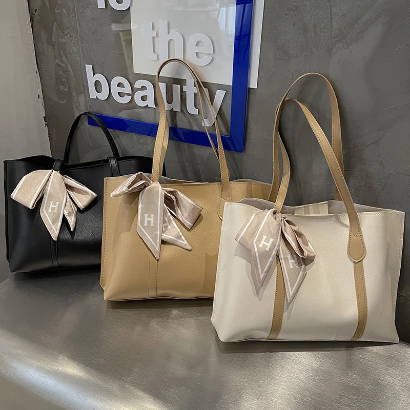 

Hot sale New European and American fashion large women's bag large capacity shoulder bags high quality PU leather shoulder bags