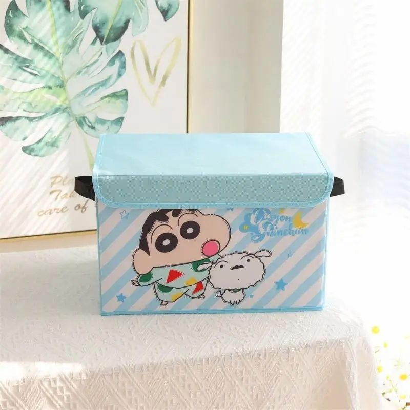 Новинка складной контейнер для хранения Crayon Shin-chan Waniyama nohama Shiro кавайное разное