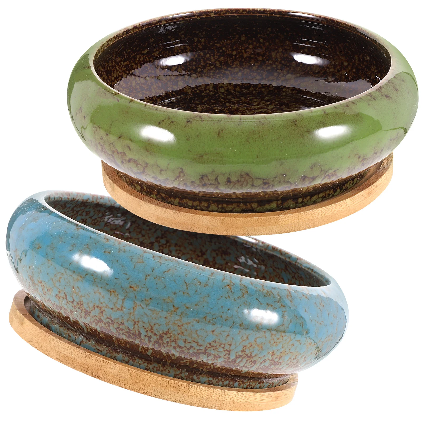 

Garden Planter Ceramic Succulent Pot Decorative Flowerpot Container Pots Plants