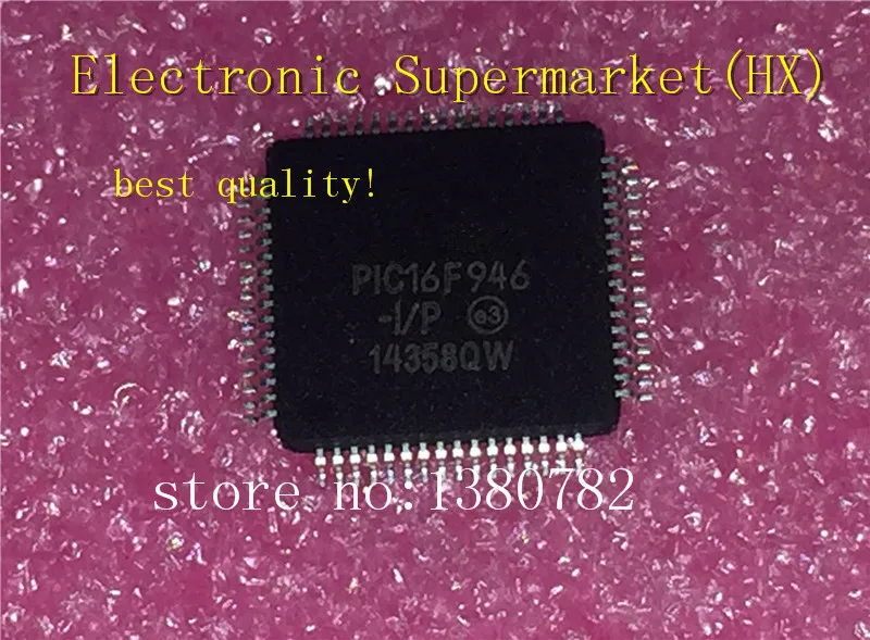 

Free Shipping 5pcs/lots PIC16F946-I/PT PIC16F946 16F946-I/PT TQFP-64 New original IC In stock!