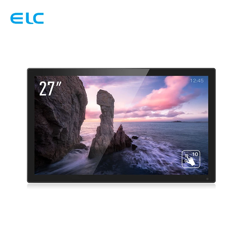 

Professional 27 Inch Full HD Panel LED Backlight Front Camera 5.0 Mp 10 Points Capacitive LCD Monitor Touch