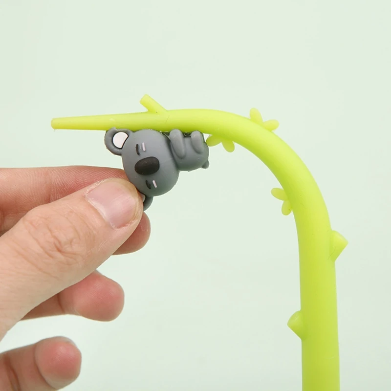 3 шт. новинка гелевая ручка синяя 3D дизайн фигурок медведя коалы 0 5 мм для детей