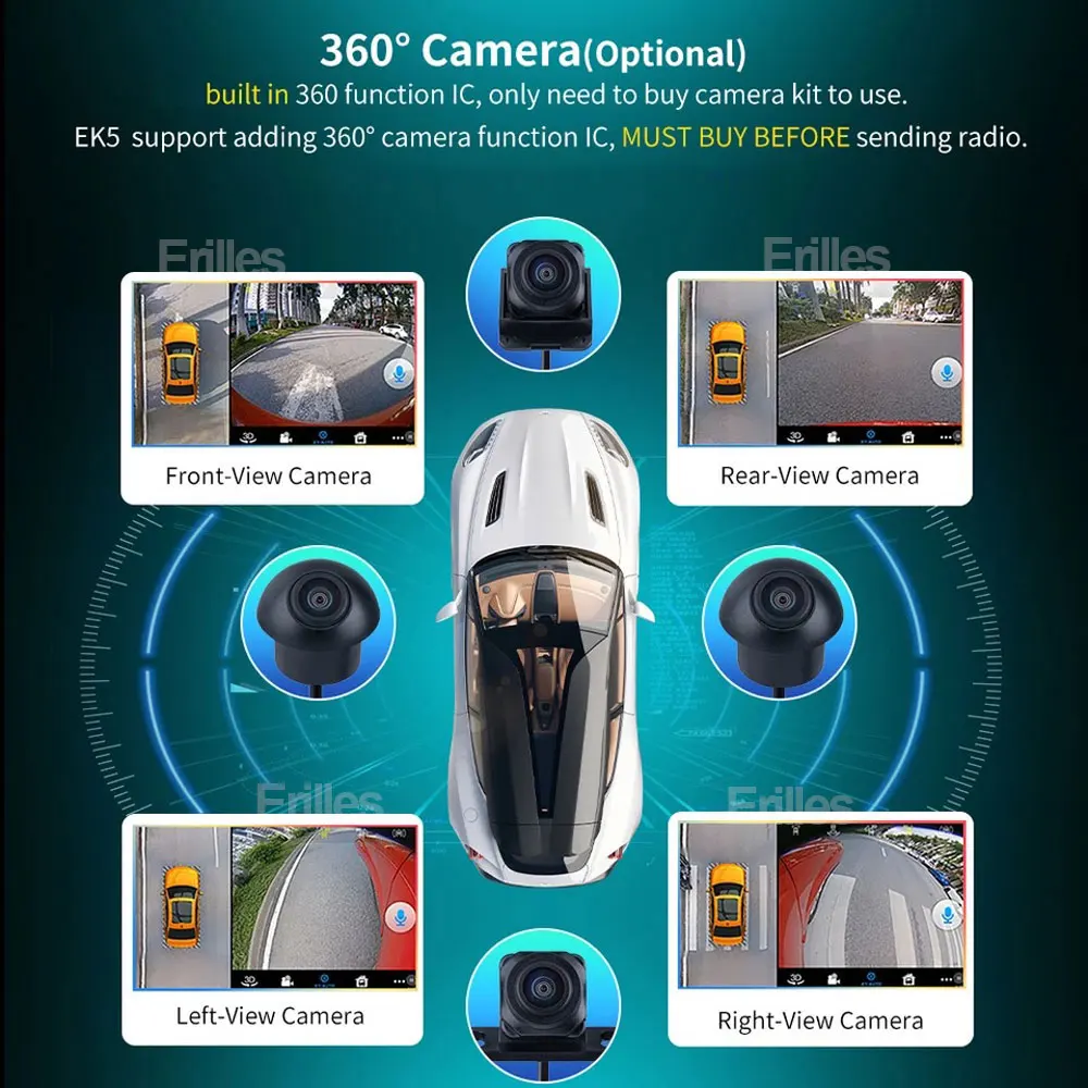 Фото Android 14 для Volkswagen Tiguan 1 NF 2006-2016 Автомобильное мультимедийное радио GPS-навигация Стерео WIFI Беспроводной BT Carplay Сенсорный экран №5