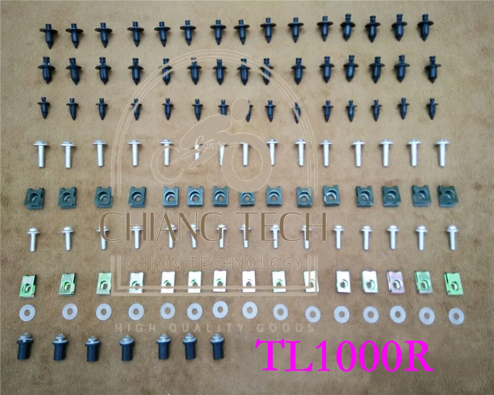 

Fairing Bodywork Kit Bolts Screws For Fit For TL1000R 1998-2003