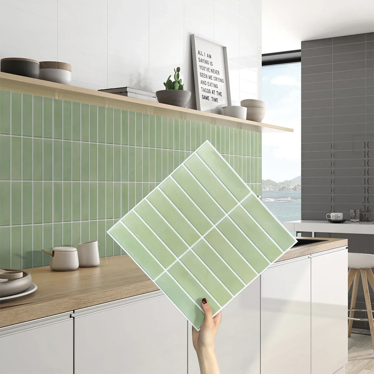 

3D наклейки на стену ПВХ современные