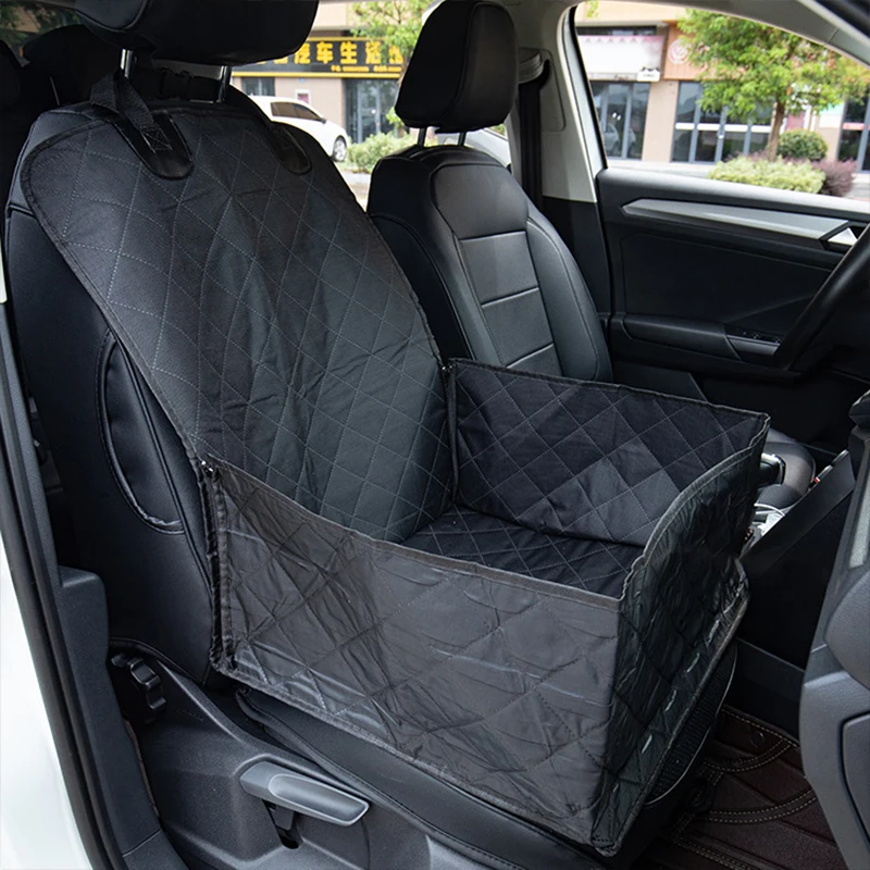 

Oxford Waterproof Pet Carriers Dog Car Seat Cover Folding Hammock Mat Carrying for Dogs Cats Transportin Safety Belt Cushion