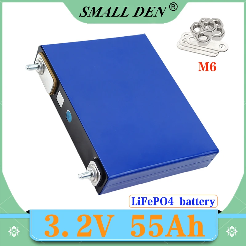 

3.2V 50Ah 3.2v 52ah 3.2v 55ah lifepo4 cells Lithium iron phosphate for 12V 24v rechargeable battery pack diy solar energy storag