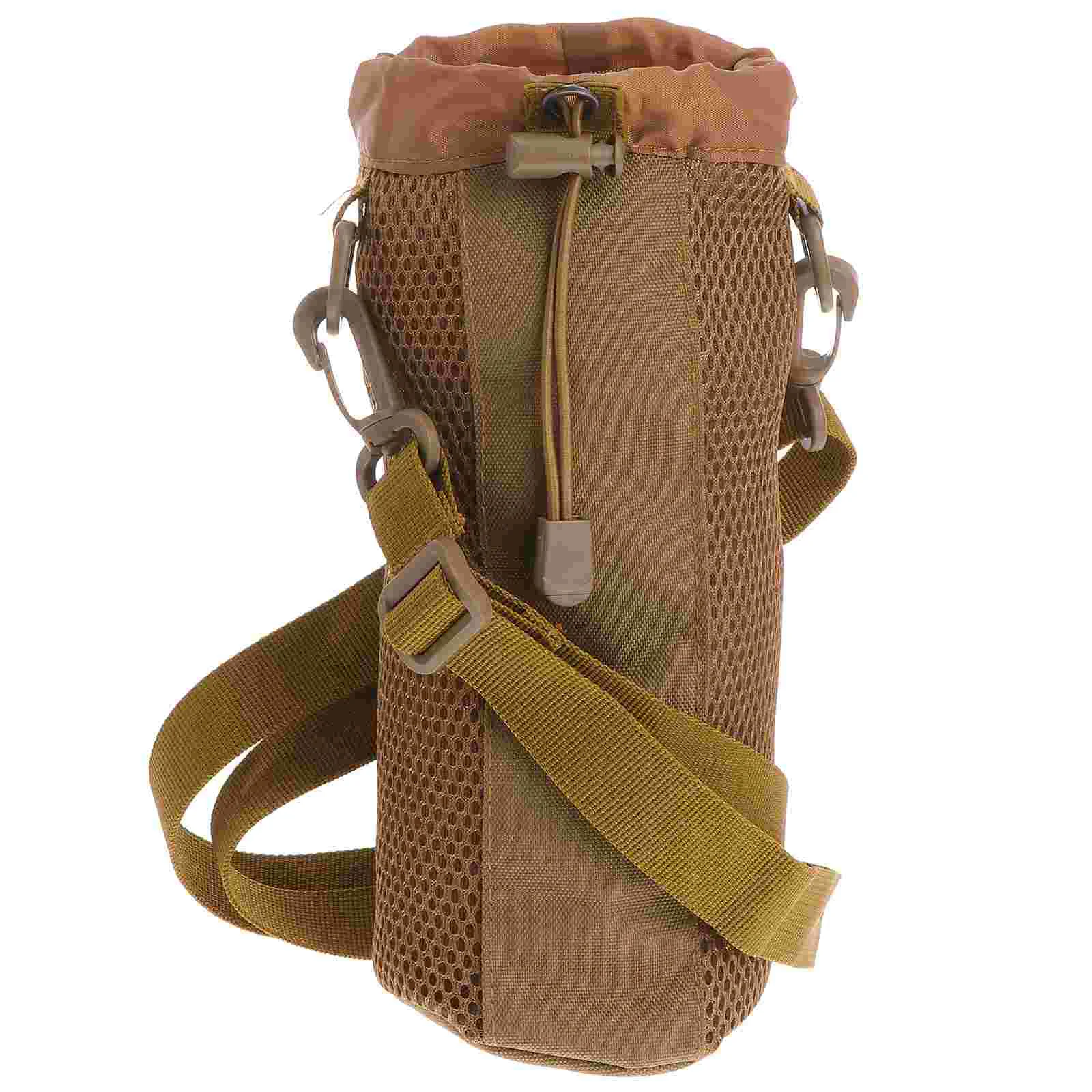 

1 Pc Bottle Carrier Adjustable Insulated Waist Bottle Case for Hiking Camping