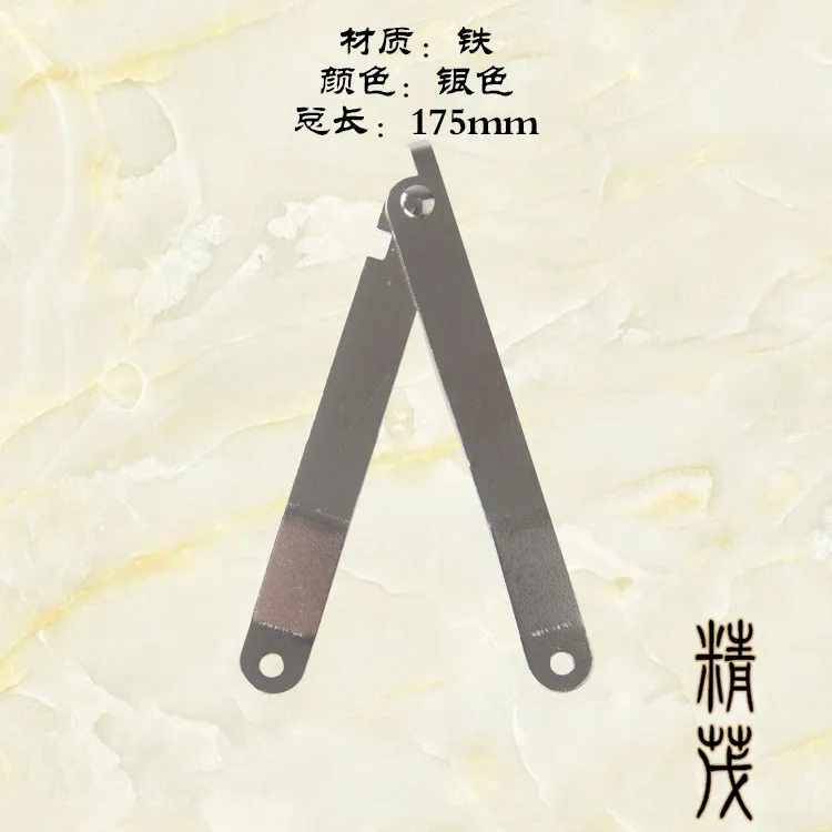 Jingmao B-347 Новая китайская серебряная никелированная опорная петля для фурнитуры