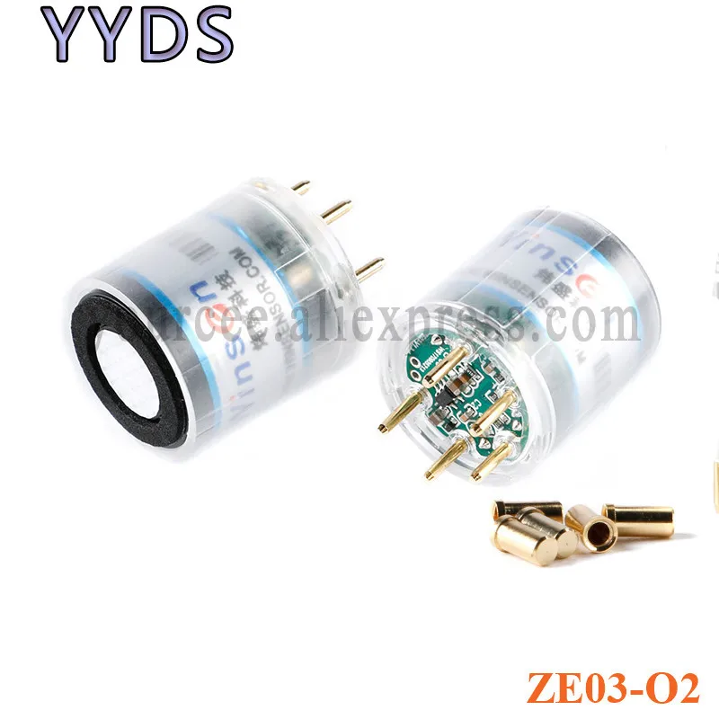

ZE03-O2 Oxygen Gas Sensor Module Electrochemical Concentration ZE03 O2 Oxygen Dioxygen Air Detection Sensor