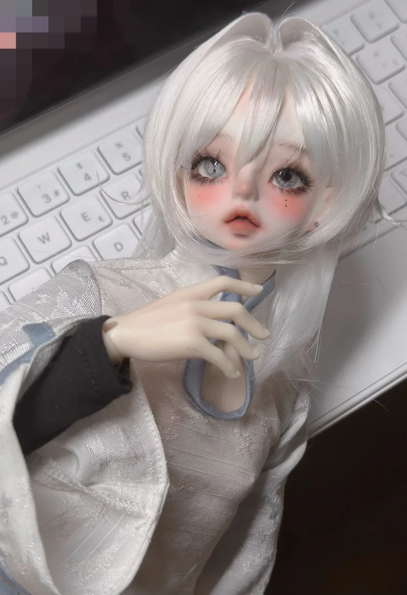 Парик куклы bjd подходит для 1/4 1/3 размер высокотемпературная шелковая укладка