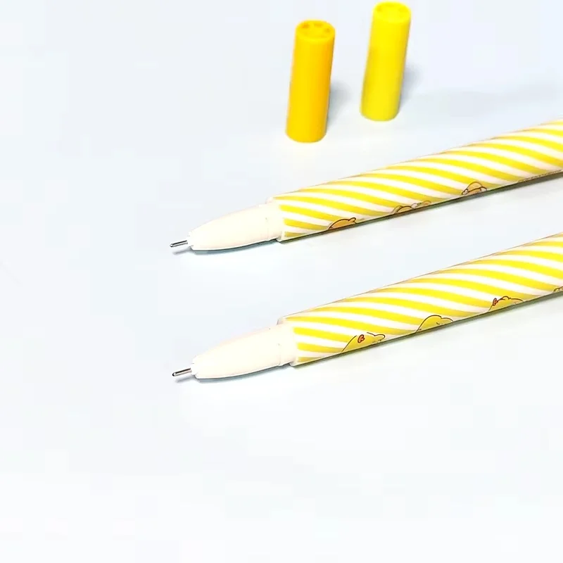 Miniso Dundun вращающаяся нейтральная ручка с курицей 0 5 мм Мультяшные куриные ножки