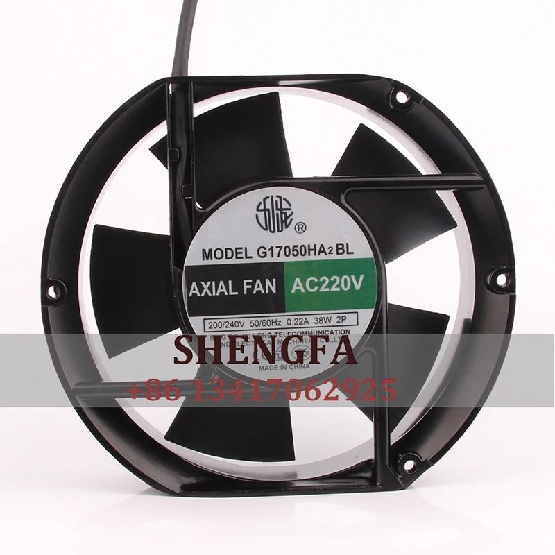 AXIAL G17050HA2BL чехол вентилятор AC220V 17050 17050x50 мм центробежный осевой вентилятор охлаждения