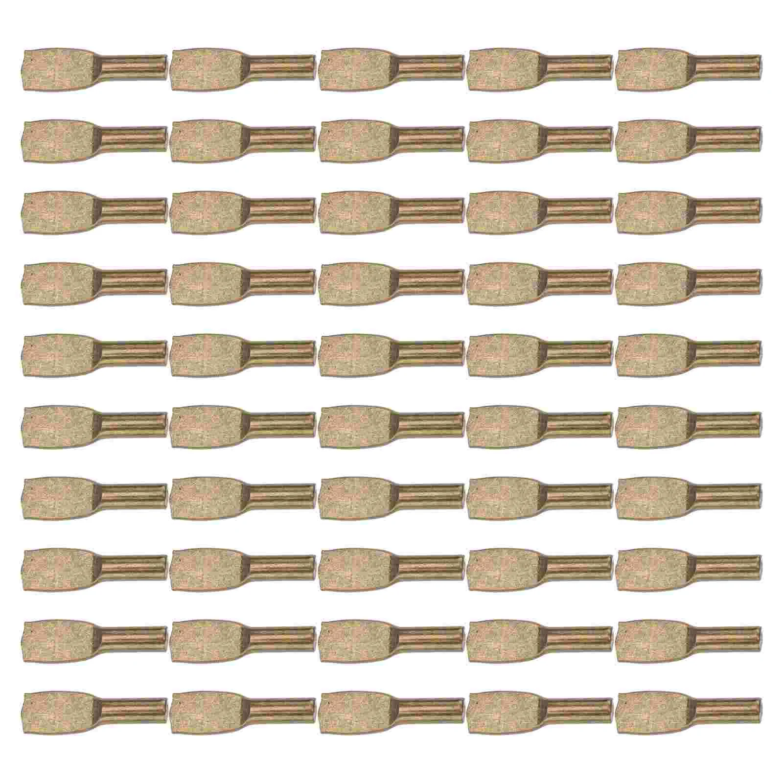 

50 Pcs Active Shelf Support Bronze Color Pin Cabinet Bracket Brackets Shelves -pong Board Iron