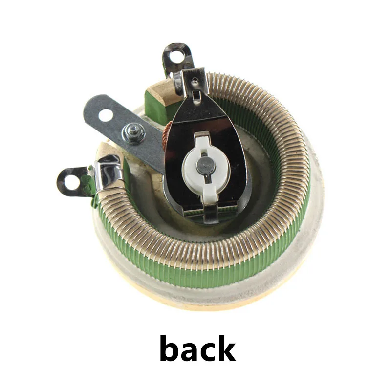 Circular disk high power resistor BC1-100W 100R/200R/300R/500R adjustable potentiometer wire wound