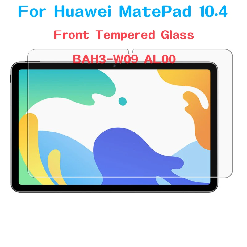 

For Huawei MatePad 10.4 BAH3-W09 BAH3-W59 AL00 AN00 Tablet Screen Protector Scratch Proof Tempered Glass Protective Film