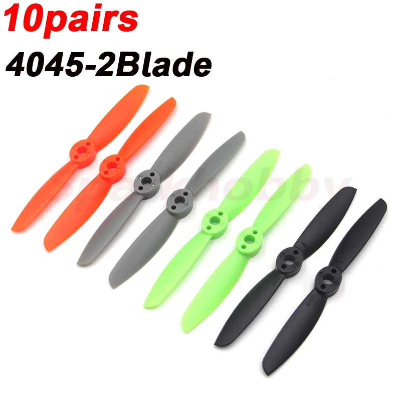 

10Pairs Kingkong 4045 5inch 4X4.5 2 Blade Four-Axis Self-Tightening CW CCW Propeller 5mm Aperature For Crossing Machine RC DIY