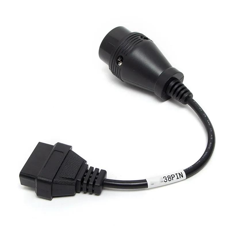 Лучшая цена диагностический адаптер для IVECO 38PIN к OBD OBD2 16-контактный гнездовой