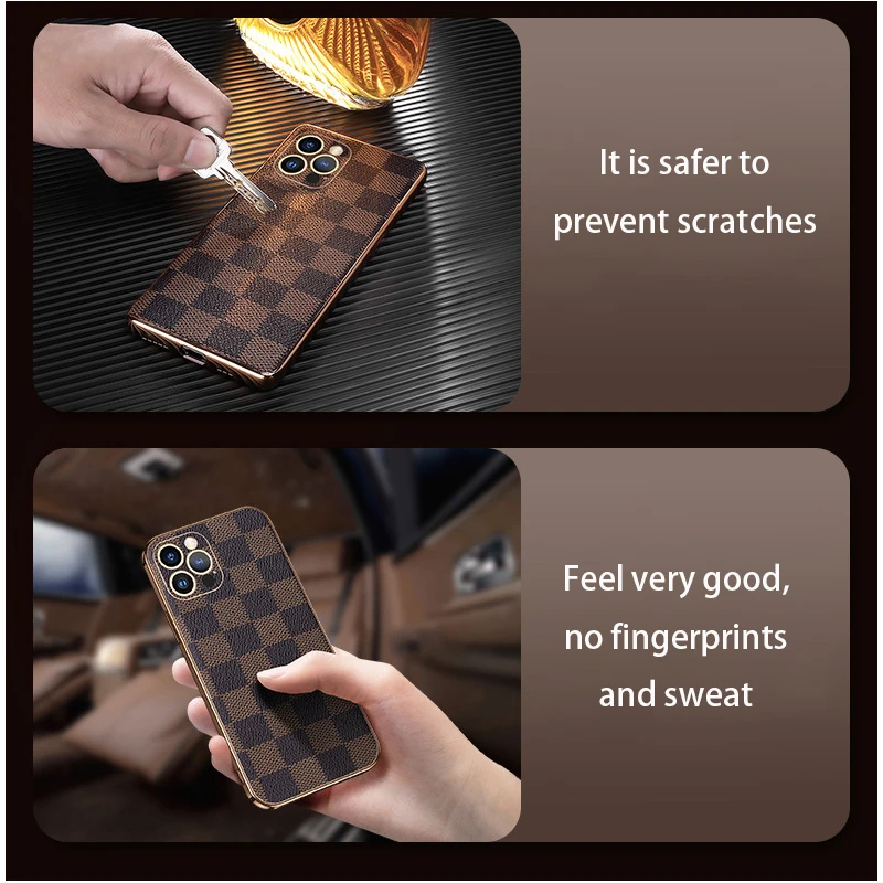 for iphone 13 12 11 pro max phone case new all inclusive lens anti fall high end luxury new electroplated frame protective cover free global shipping