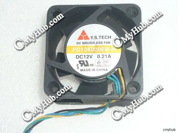 Для Y.S.TECH FD124020EB-H DC12V 0.21A 4020 40 мм 4 см 40x40x20
