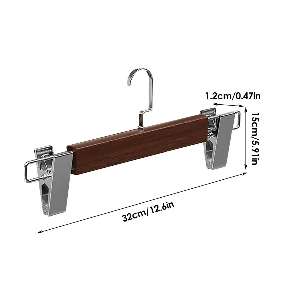 Деревянные вешалки для брюк