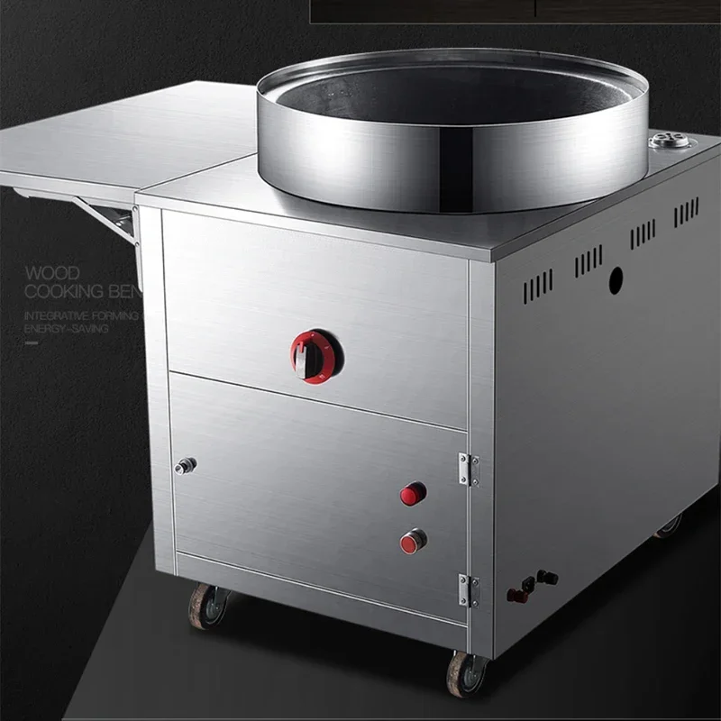 Вертикальная обжарочная машина коммерческая газовая для жарки каштана