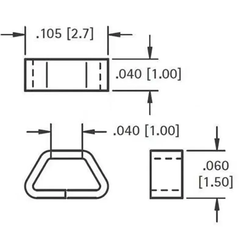 100 шт./одна катушка 5015PCB плата SMD тестовая печатная Тестовая точка Keystone