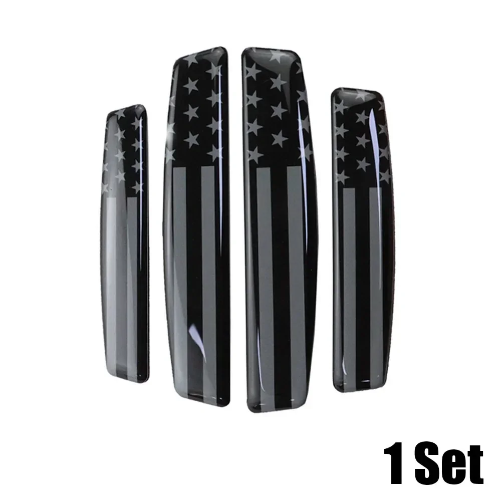 4 шт., край двери кузова автомобиля, стиль американского флага, полоса против царапин, ручка, устойчивая к царапинам защитная защита, наклейка, аксессуары бавидов вячеслав яковлевич ради флага над рейхстагом